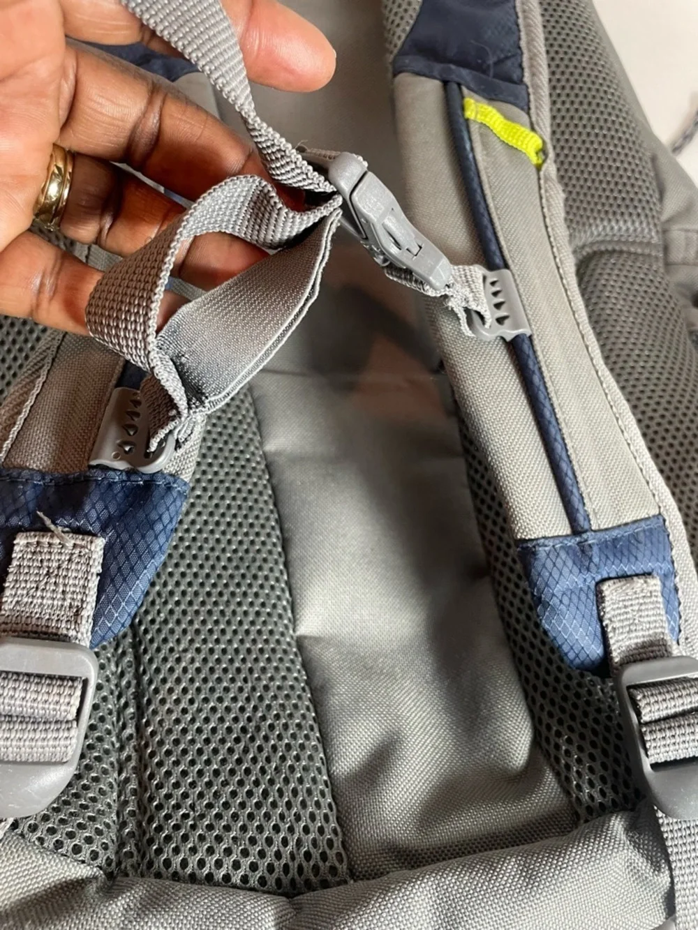 Outdoor Products Hiking Backpack Morph 26 Blue Gray Travel Daypack
